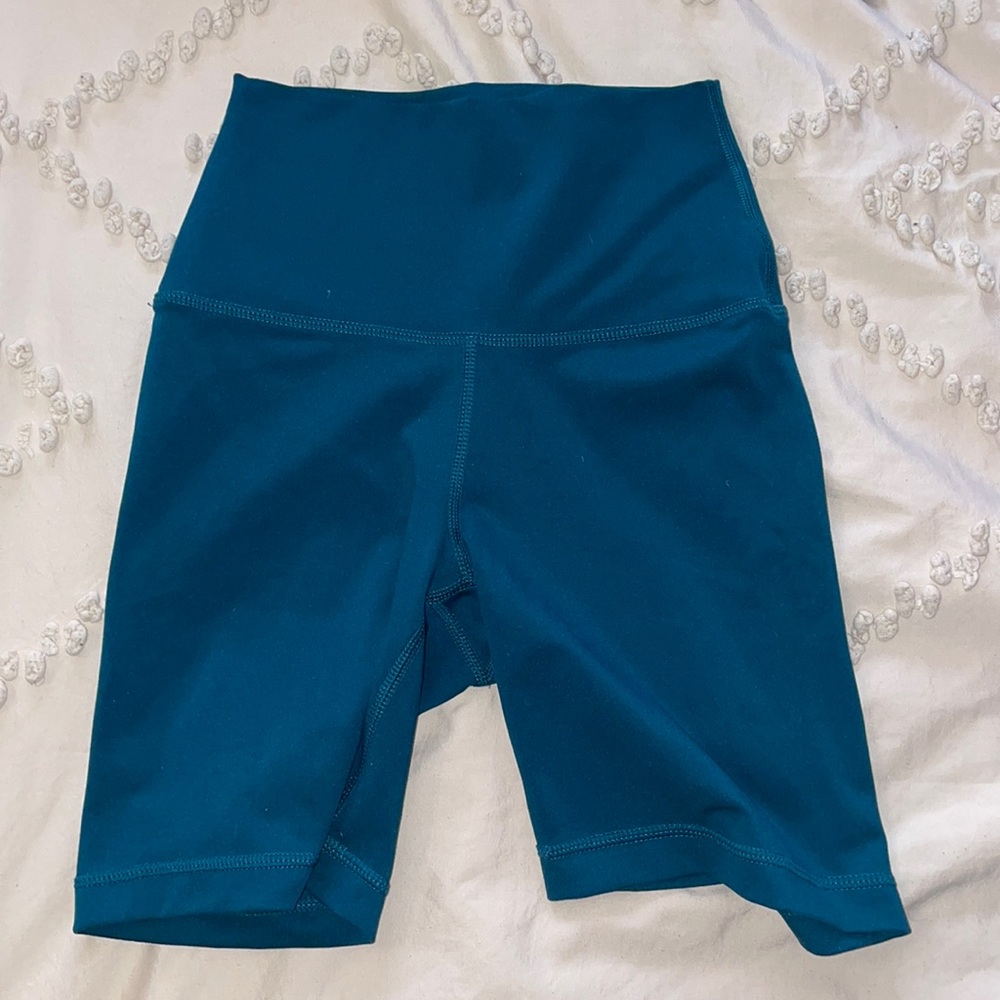 Yogalicious Forest Green Biker Shorts